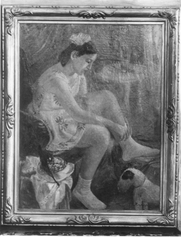 ballerinetta (dipinto) by Barill&agrave; Pietro (sec. XX)